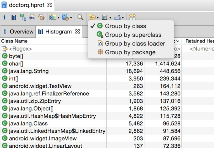 Android performance optimization-the use of MAT - Programmer Sought
