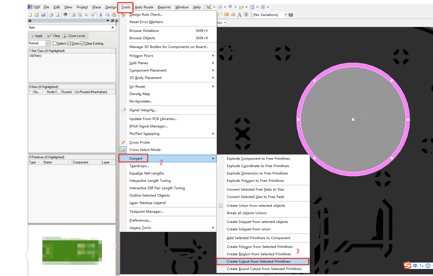 altium designer 16 polygon pour 不用十字