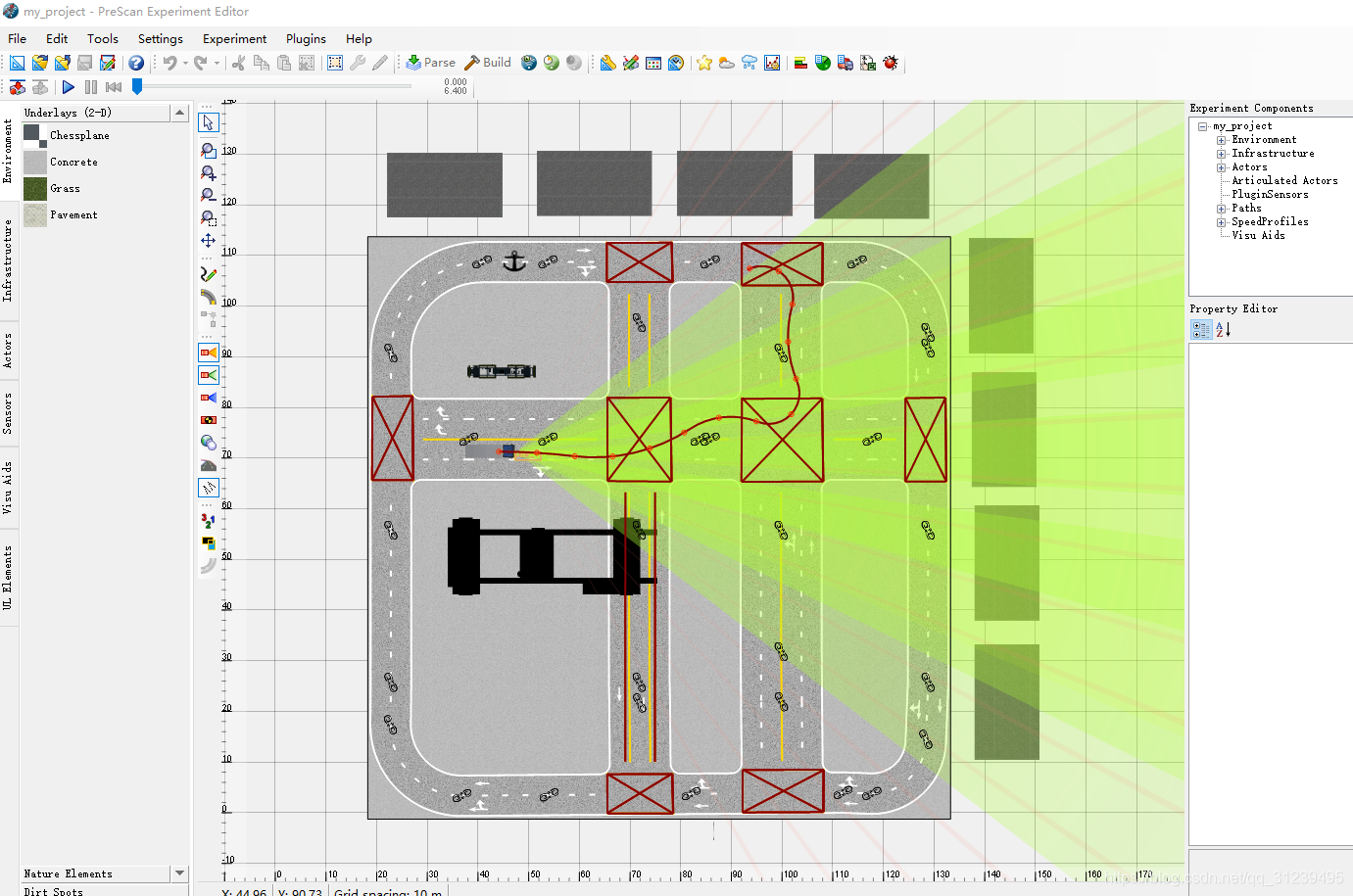 Prescan Simulation Prescan(二):从0到1使用prescan搭建仿真物理环境模型_prescan 汽车动力学模型在哪添加-CSDN博客