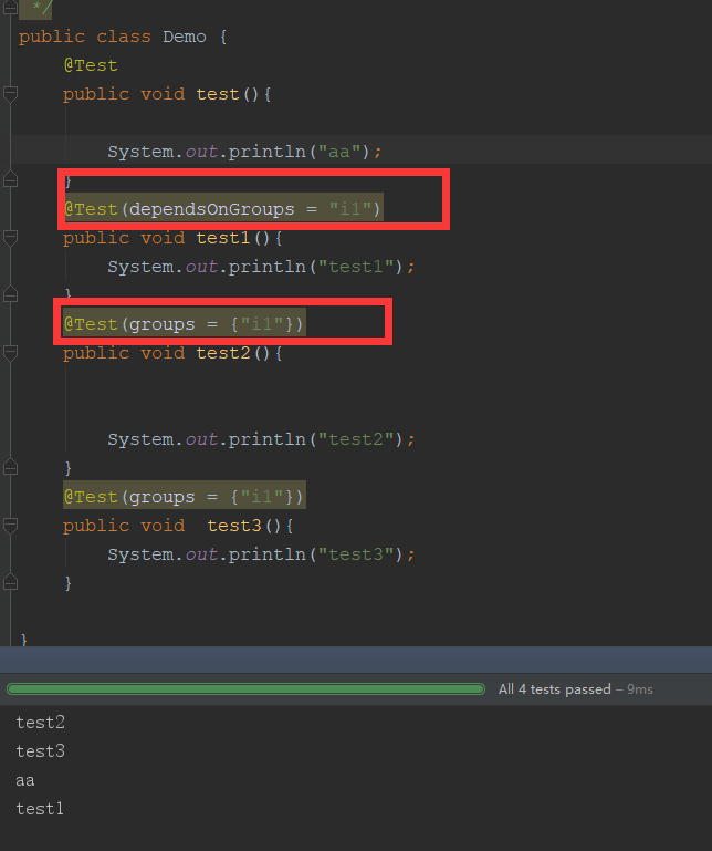 TestNG之测试方法依赖关系（dependsOnMethods、dependsOngroups）CSDN博客