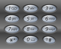 phone keyboard