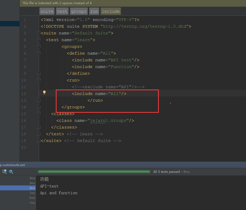 TestNG之测试方法依赖关系（dependsOnMethods、dependsOngroups）CSDN博客