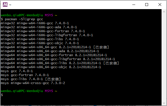 msys2、mingw64环境配置_msys2 mingw 64-CSDN博客