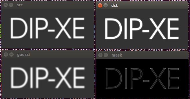 OpenCV unsharp masking and high lifting filtering - Programmer Sought