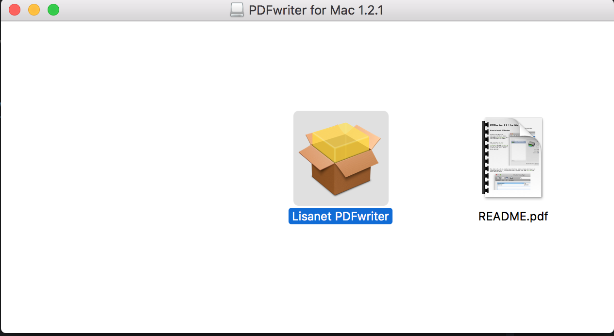 lisanet pdf writer for mac