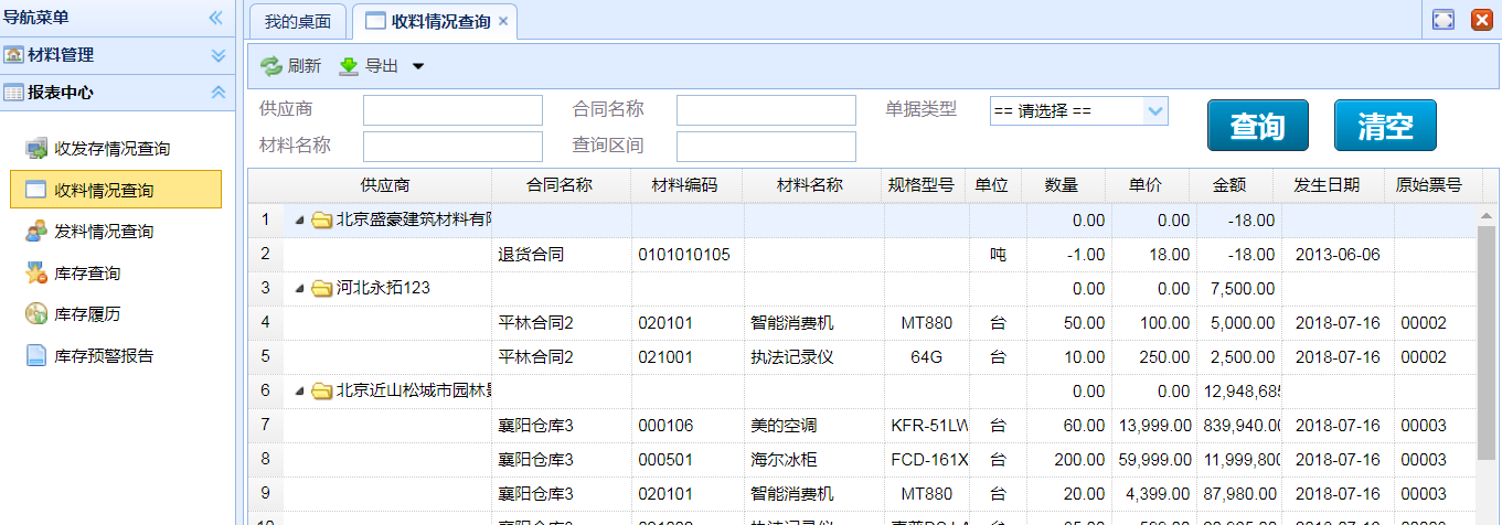 低值易耗材料管理系统