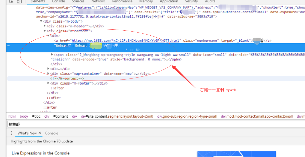 Python Xpath 提取一个属性中含有的多个属性值 以及提取指定网址 谷歌网页可以直接复制xpath 渴望飞的鱼的博客 Csdn博客