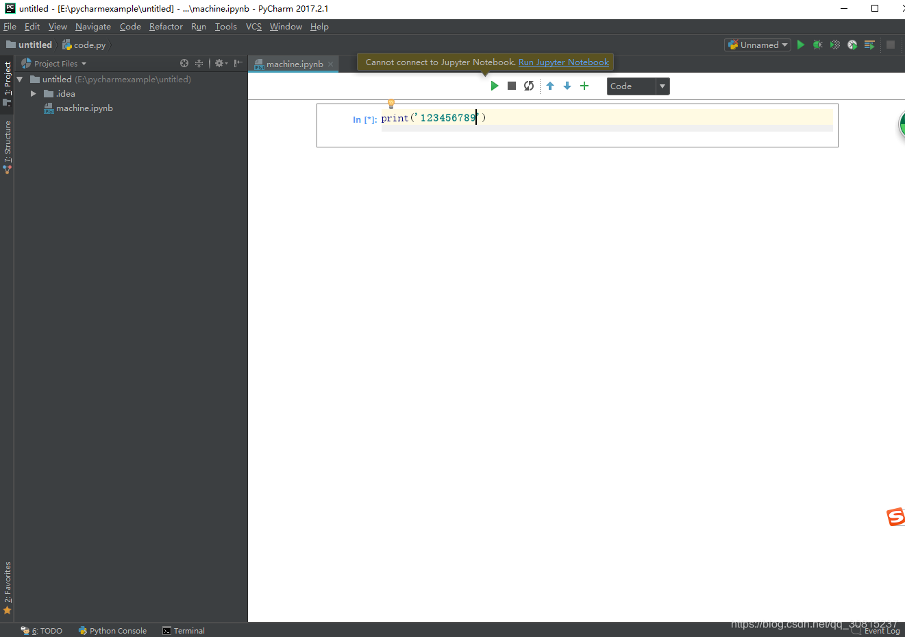 在PyCharm下使用Jupyter Notebook_jypyter notebook和pycharm-CSDN博客