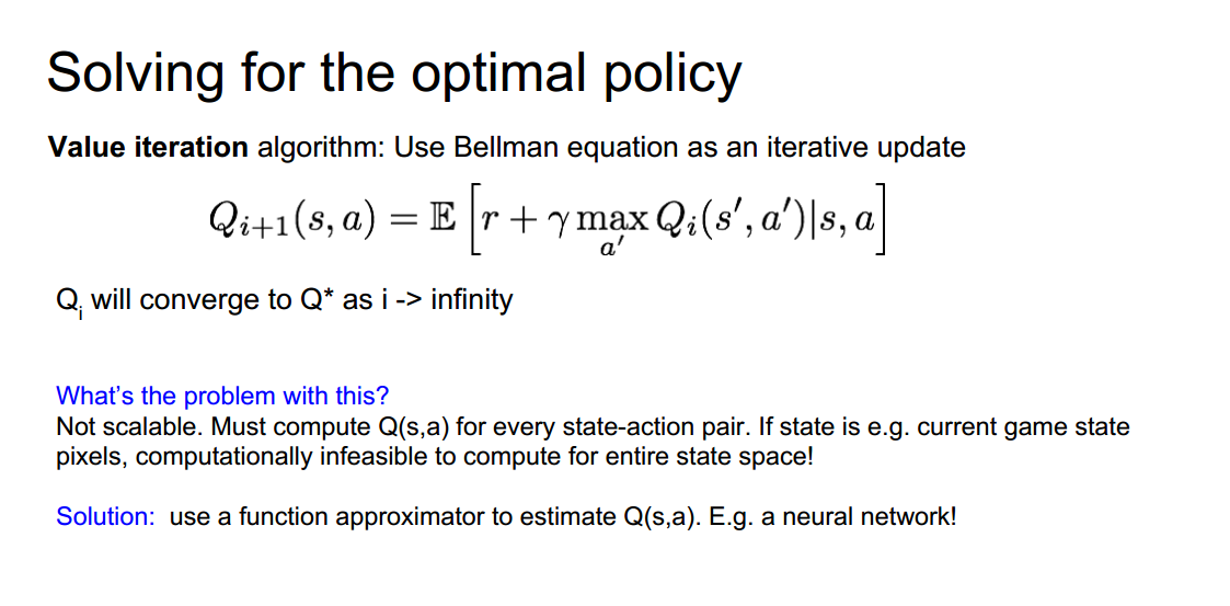 cnn笔记cs231n强化学习reinforcementlearning