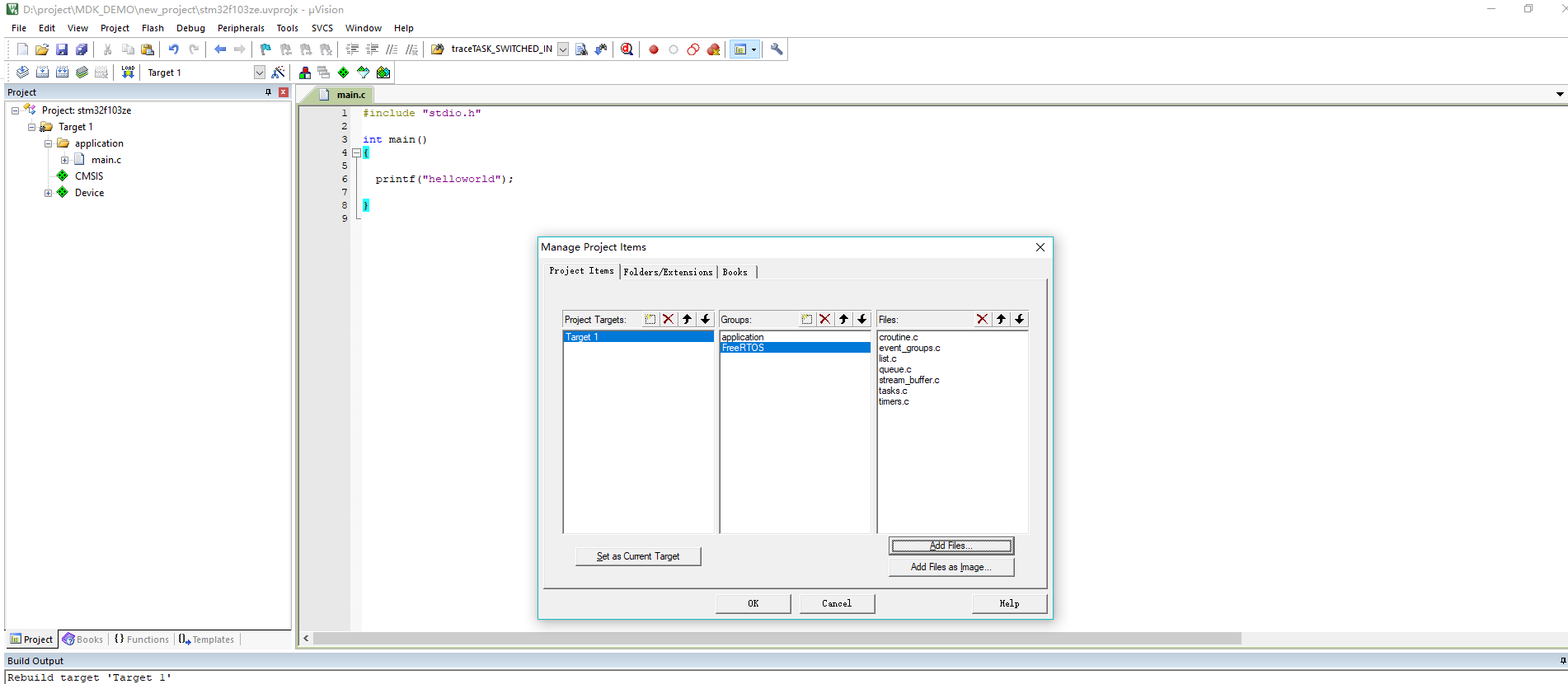 Freertos Gui Example 基于STM32的FreeRTOS移植_freertos gui-CSDN博客
