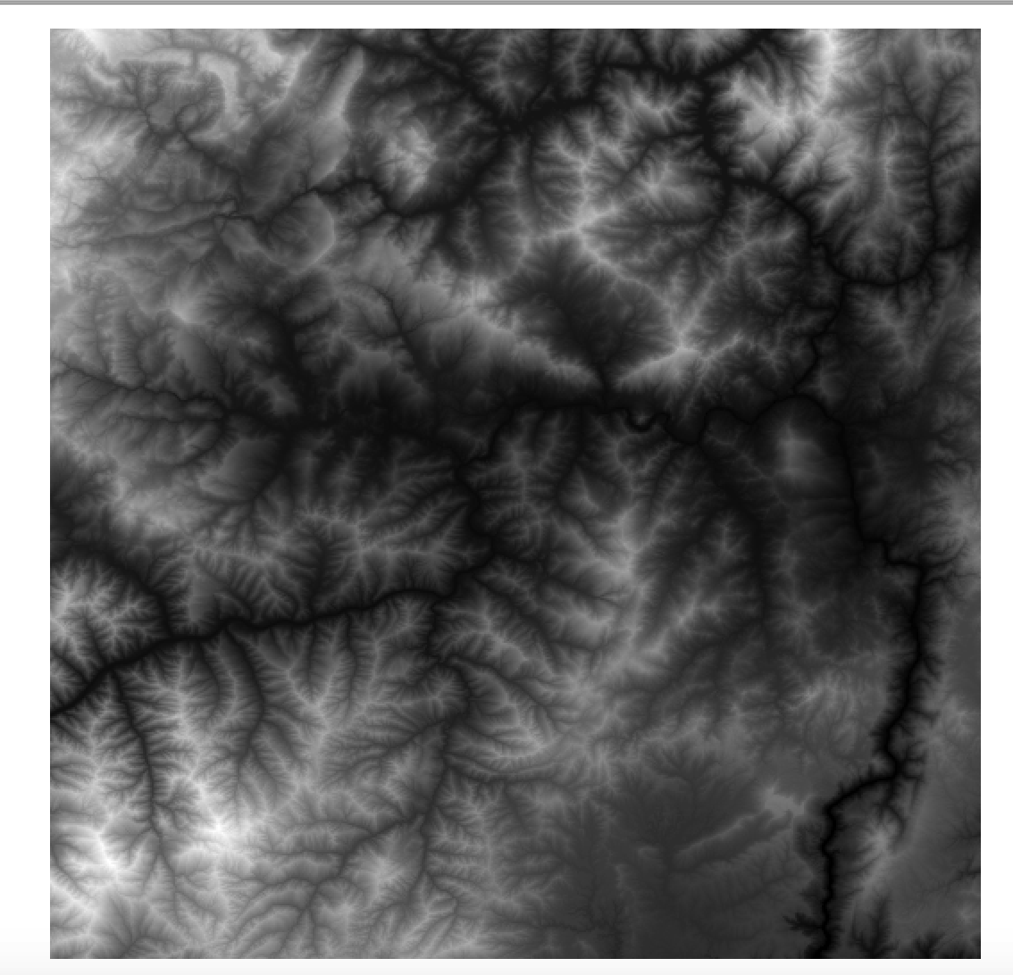 gee学习笔记 五十四:qgis展示3d的高程数据