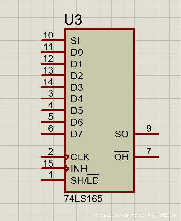 74LS165