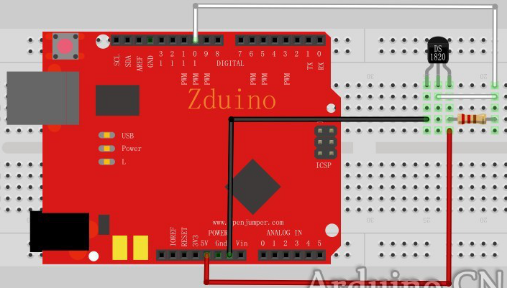 与Arduino的接线方式