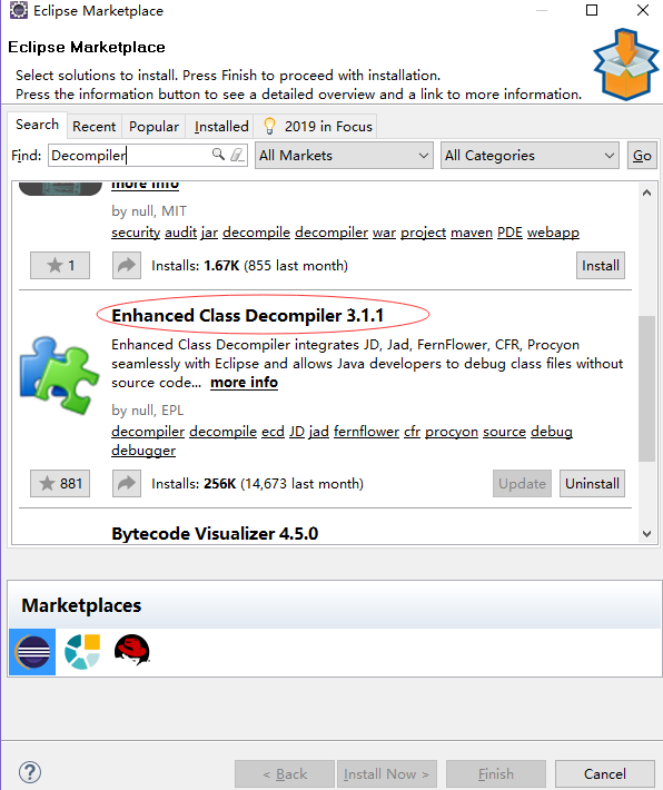 Eclipse unable to read repository at https ecd plugin github