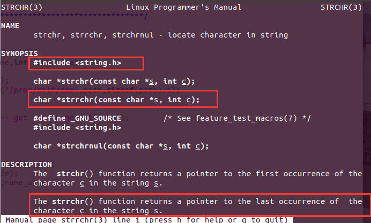 strrchr()函数用法:readlink()函数用法:首先是获取可执行文件名,需要