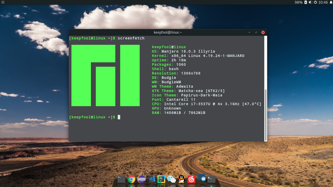 配置Manjaro Linux