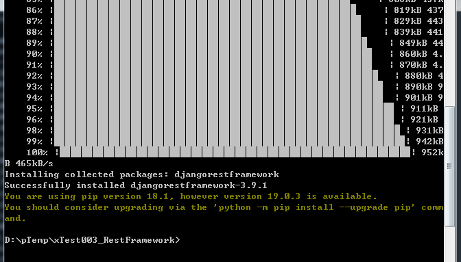 Python3笔记之Django的REST Framework安装_python3.7支持django rest framework-CSDN博客