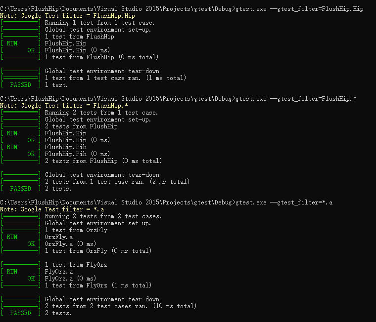 利用googletest命令行参数简化单元测试_gtest在测试函数里接受命令行参数CSDN博客