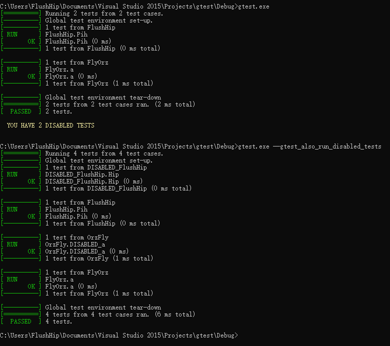 利用googletest命令行参数简化单元测试_gtest在测试函数里接受命令行参数CSDN博客
