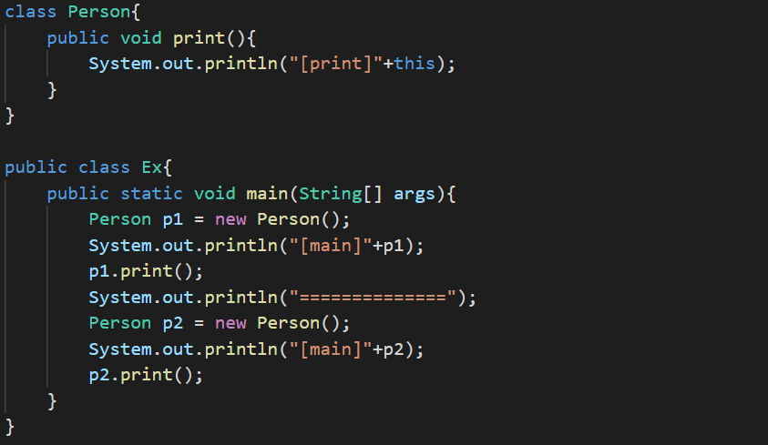 this表示当前对象