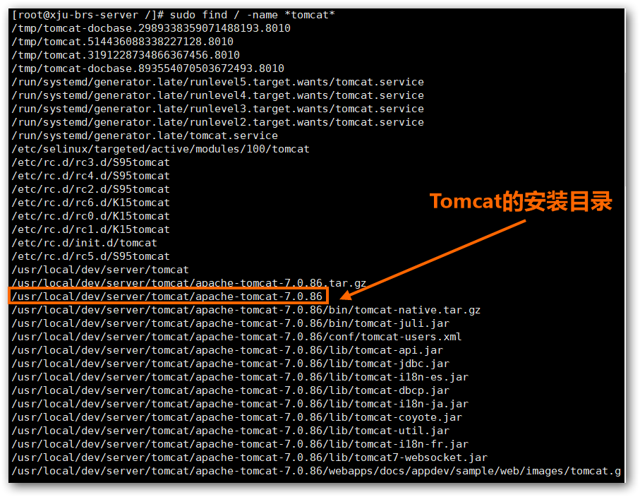 how-does-a-linux-server-find-the-installation-path-of-tomcat-code-world