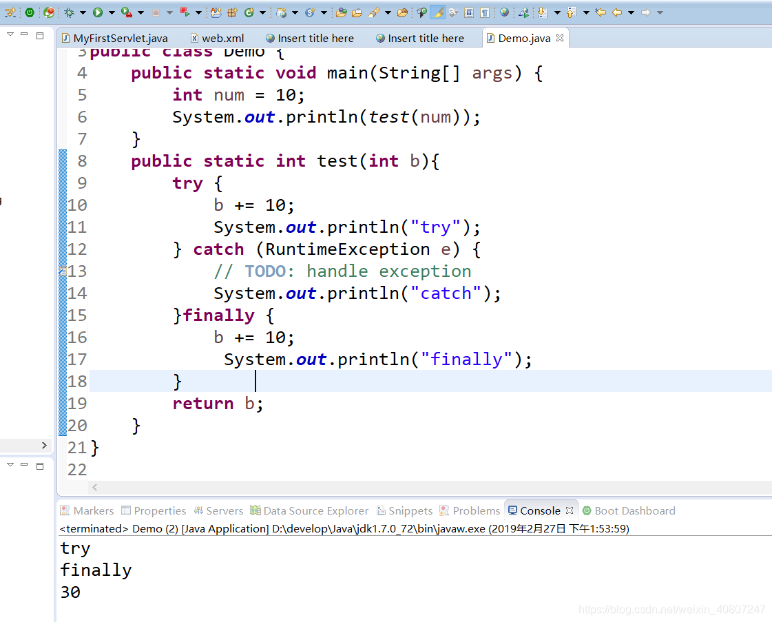java中return在Try-Catch中的执行顺序_java try catch return执行顺序-CSDN博客