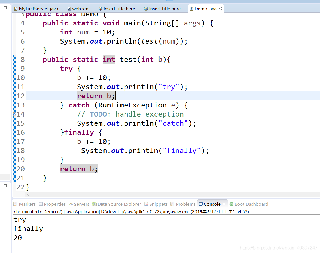 java中return在Try-Catch中的执行顺序_java try catch return执行顺序-CSDN博客