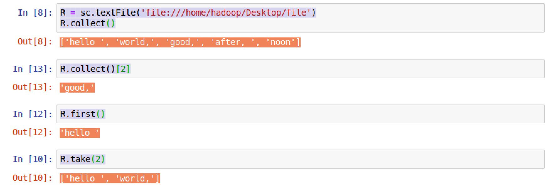 RDD collect take First collect 0 CSDN 