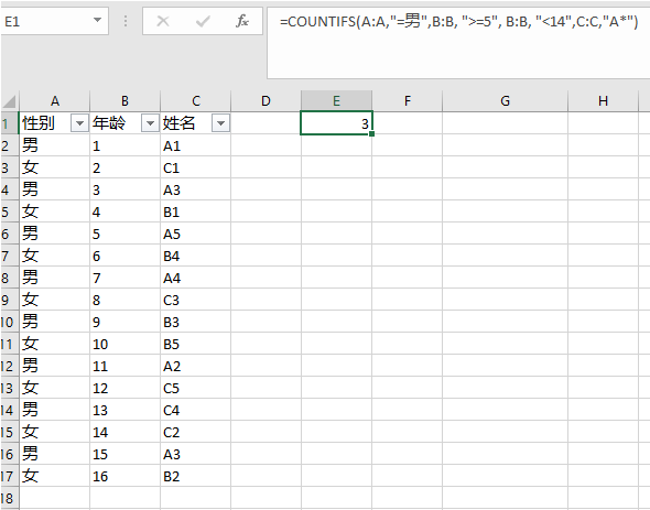 Excel Excel函数和用法 6 按照多个指定条件计数 求和 求平均数 Countifs Sumifs Averageifs 远行的风的博客 Csdn博客 Sumifs 均值