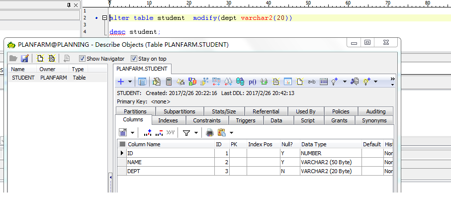 使用SQL语句创建表_用sql语句创建员工表