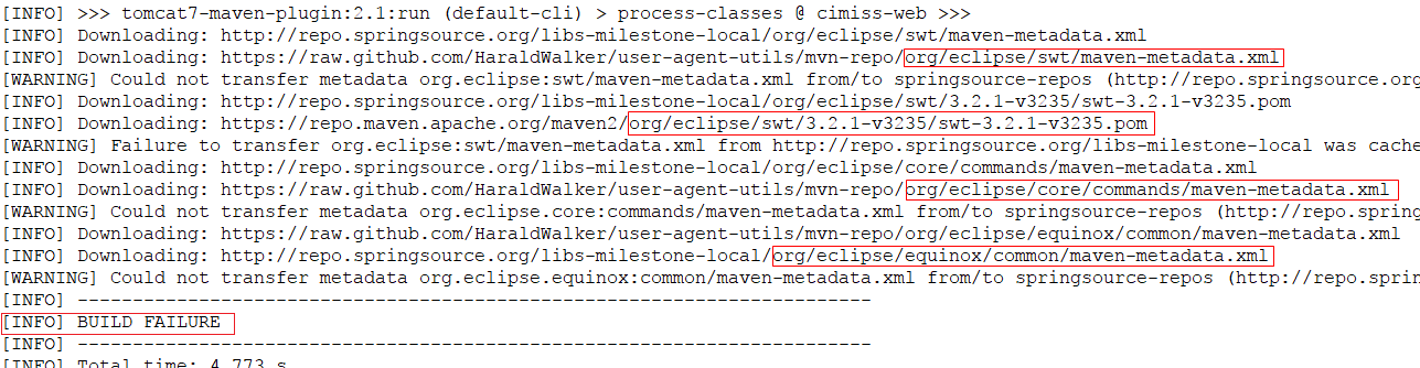 maven本地有包却加载失败_maven configuration problem