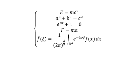 Word 2016 大括号多行公式左对齐详解 Matlab Neverland Ly S Domain