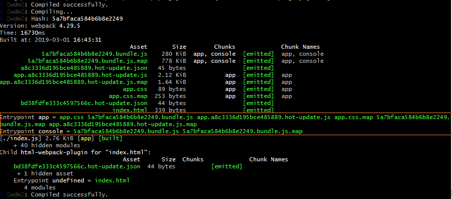 webpack HMR