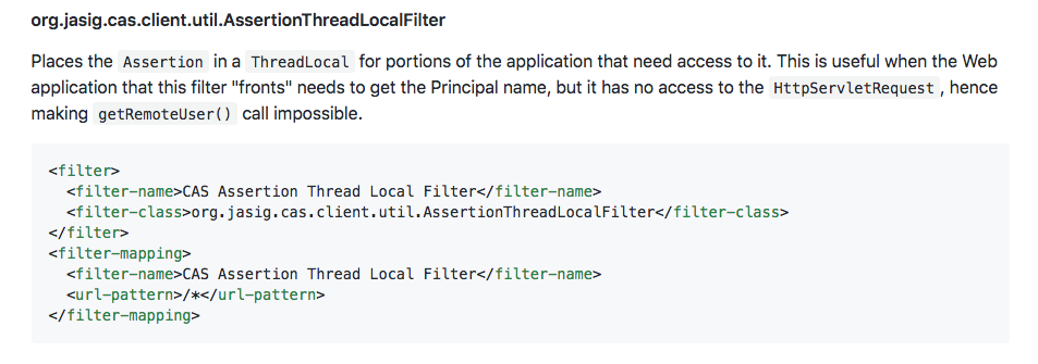 AssertionThreadLocalFilter