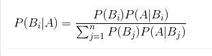 贝叶斯公式