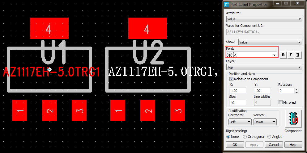 PADS Layout 中Attributes(Value)不显示的可能解决方法_pads怎么有些属性参数没显示-CSDN博客