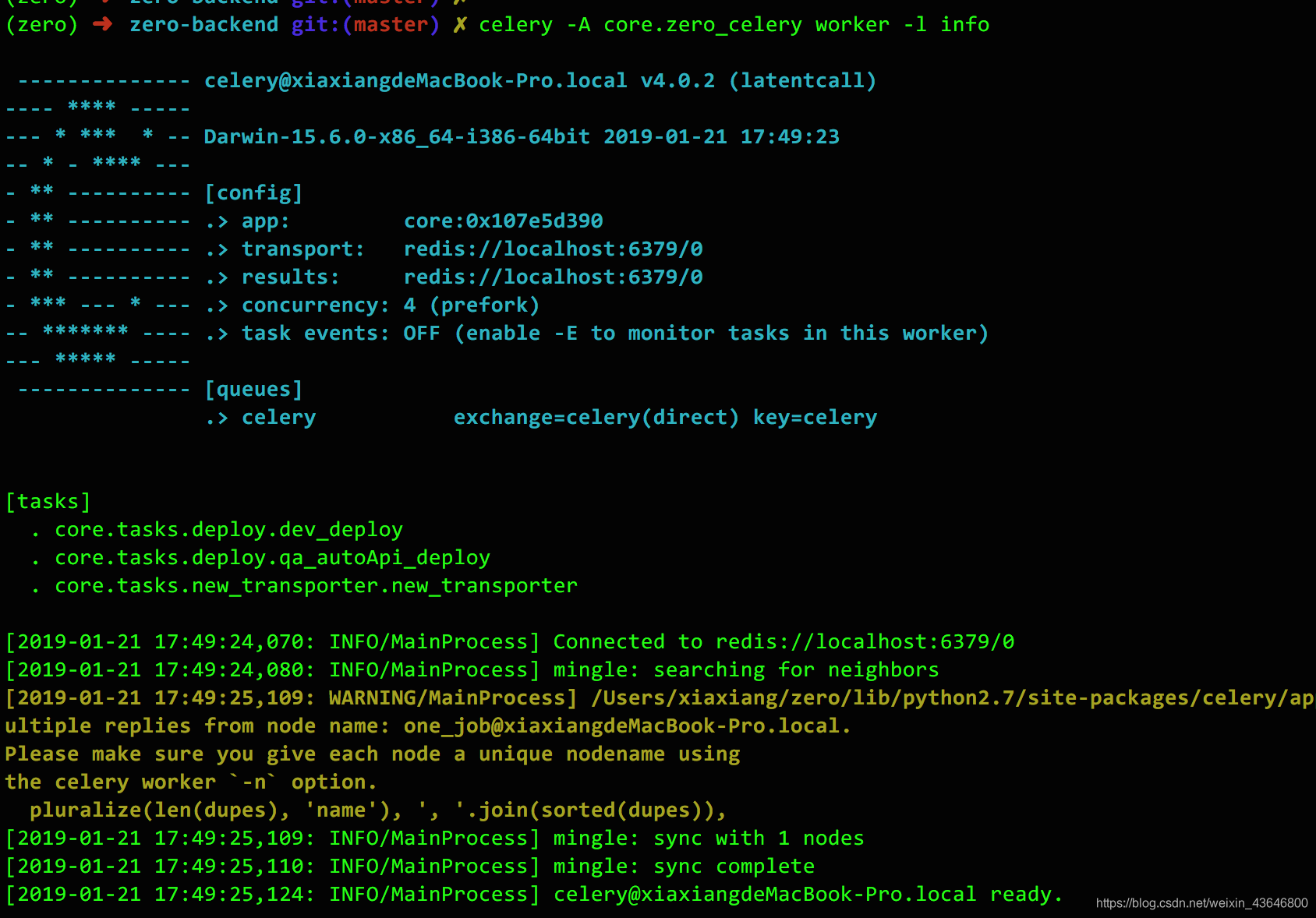 Python Celery , 定时任务 crontab介绍_python celery crontab-CSDN博客