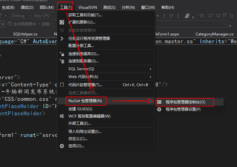 【牛腩】-未能找到 CodeDom 提供程序类型“Microsoft.CodeDom.Providers.DotNetCompilerPlatform.CSharpCodeProvider, Micr