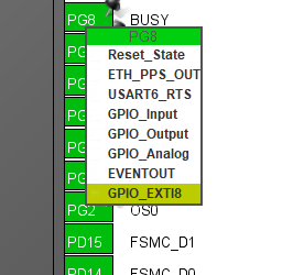 STM32CubeMX + AD7606 + FSMC 使用FSMC完成对8080并口的数据读取