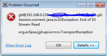 org.eclipsejgit.api.errors.TransportException