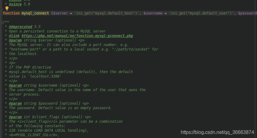 解决php:Function mysql_connect is deprecated-CSDN博客