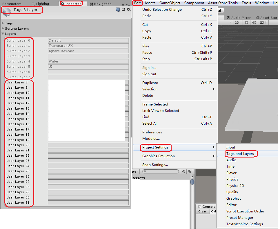 unity动态控制camera的cullingmask显示内容