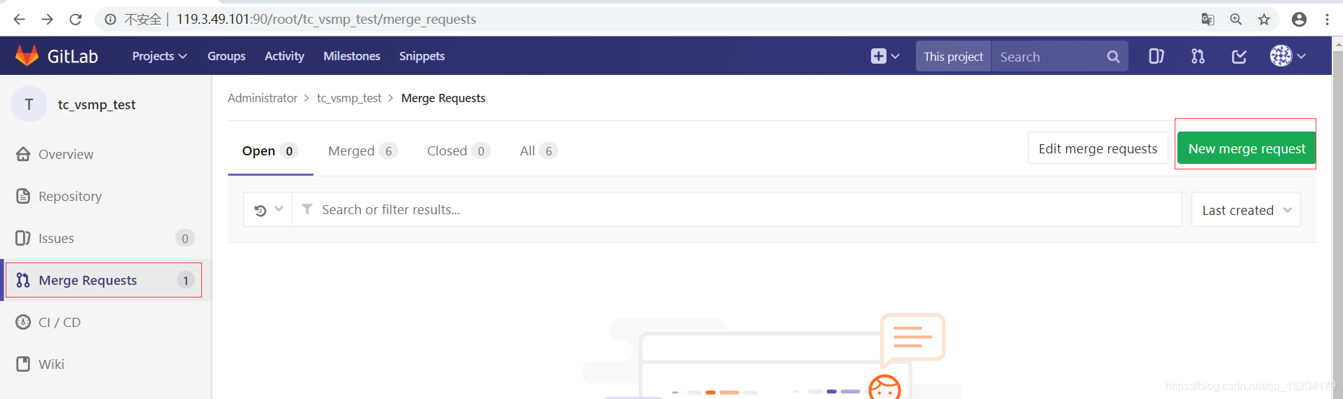 Gitlab管理Create Merge Request,new Merge Request创建合并请求-CSDN博客