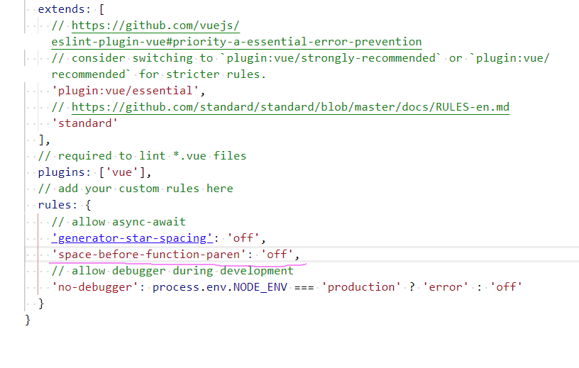 vscode 格式化代码造成函数括号后的空格被删除_vscode 格式化 函数后面空格 spacebeforefunctionparenCSDN博客