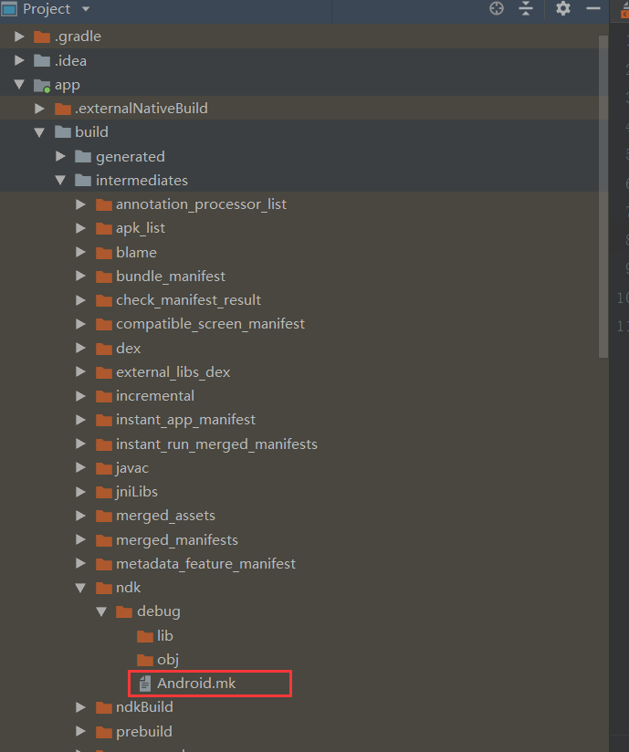android.mk在build目录下