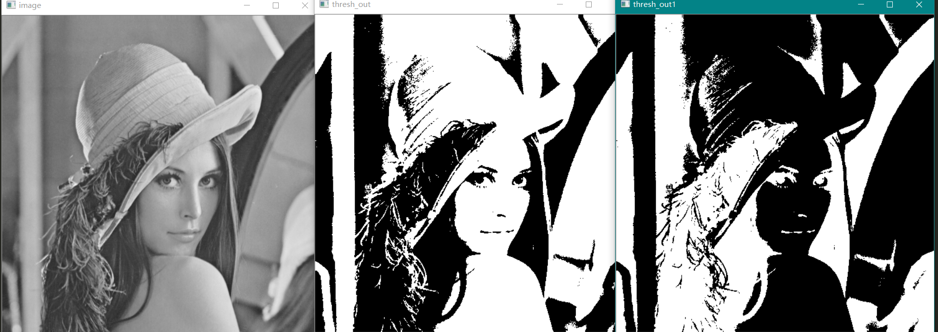 opencv学习-阈值分割