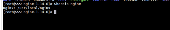 whereis nginx