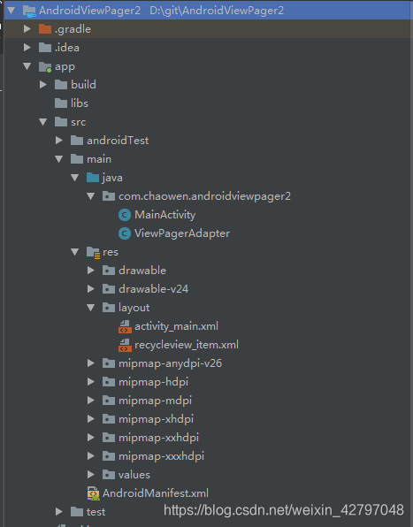 android ViewPager2的使用教程_android viewpager2 addonpagechangelistener-CSDN博客