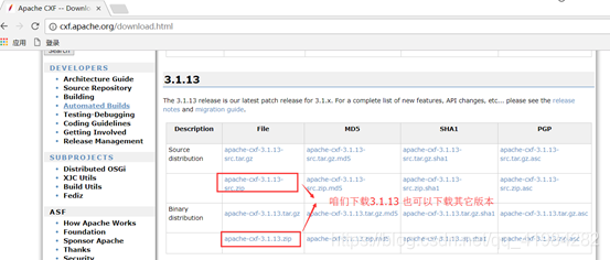 CXF的概述和安装_apache cxf 下载安装-CSDN博客