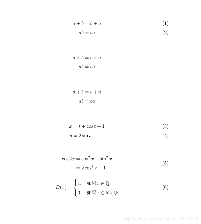 3 11 Latex 数学公式 多行公式 编号使用笔记 Proto王伟喆的博客 程序员宝宝 Latex 多行公式标号 程序员宝宝